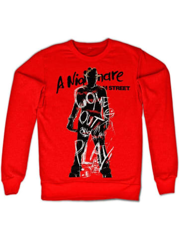 Nightmare On Elm Street Pullover in Rot