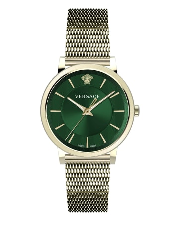 Versace Analoguhr für Herren in gold