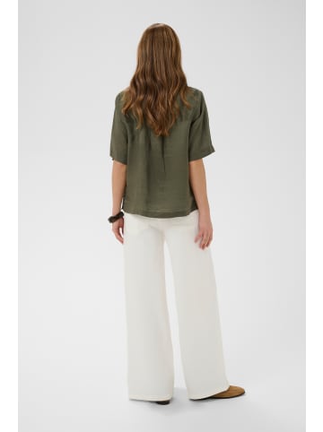 CULTURE Kurzarmhemd CUaniela Relaxed fit in Dusky Green
