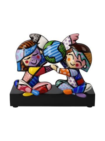 Goebel Figur " Romero Britto Children of the World " in Bunt