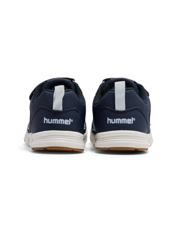 Hummel Klettverschluss Sneaker Speed Jr Lebensstil Kinder in BLACK IRIS/SKYWAY