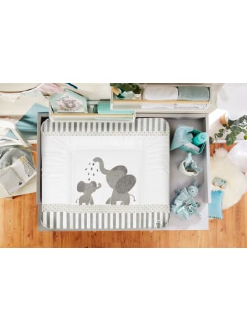 Rotho Babydesign Wickelauflagen in Motiv Modern Elephant