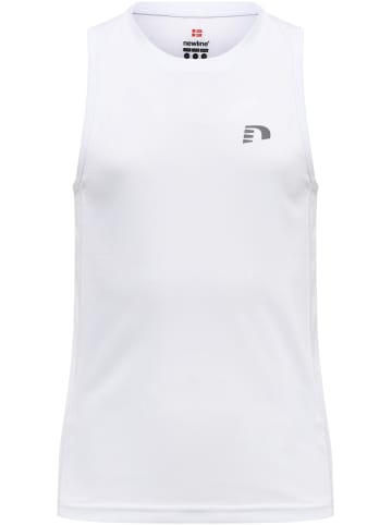 Newline T-Shirt S/L Kids Core Running Singlet in WHITE