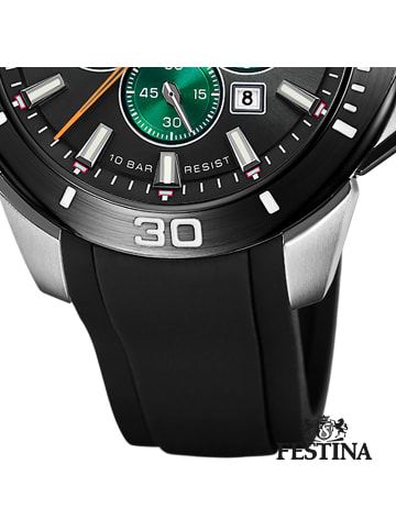 Festina Chronograph-Armbanduhr Festina Chrono Bike schwarz extra groß (ca. 47mm)