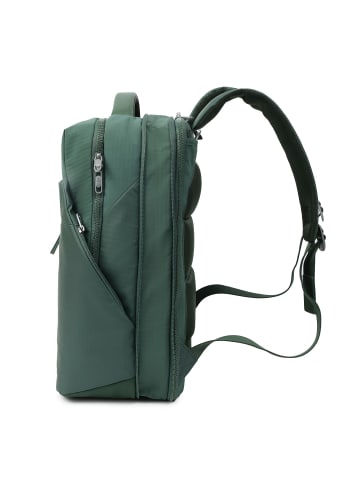 Hedgren Furo Tabi Business-Rucksack RFID Schutz 40 cm Laptopfach duck green