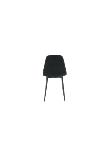 ebuy24 Esszimmerstuhl PolarDiamond Schwarz 2er Set
