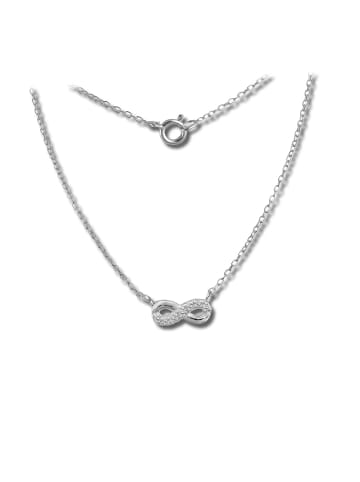 SilberDream 925 Sterling Silber Damen SilberDream Halsketten Unendlich  ca. 45cm