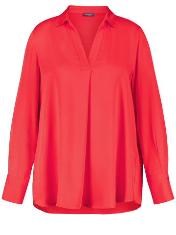 SAMOON Bluse Langarm in Power Red
