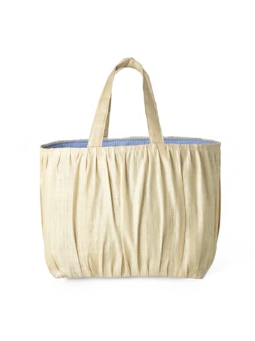 Rice Große Raffia Tasche Natürlich in natur