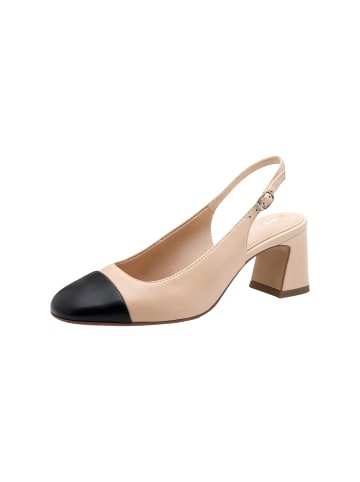 Tamaris Pumps aus Leder Beige
