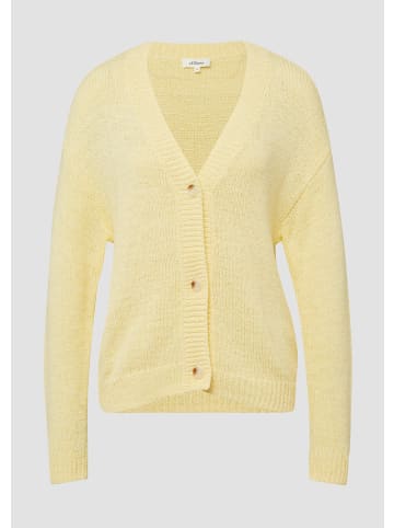 s.Oliver Strickjacke  in  10X1_hellgelb