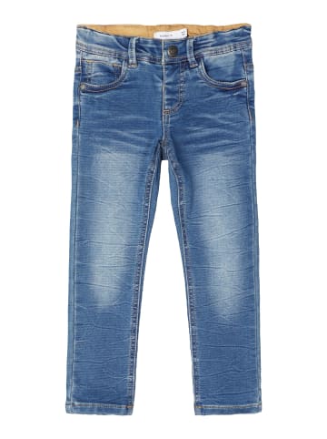 name it Jungen X-Slim Fit Denim-Hose in Blau