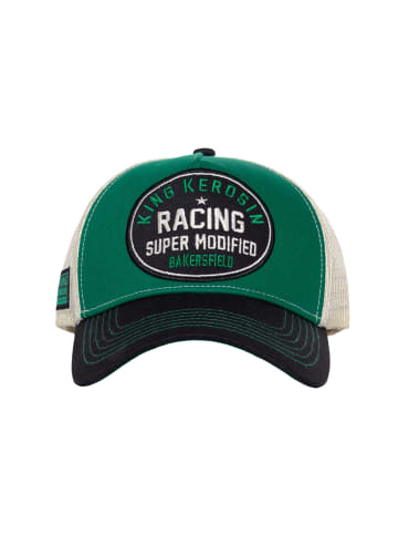 King Kerosin King Kerosin Trucker Cap Super Modfied in grün