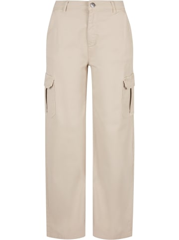 Urban Classics Urban Classics Damen Ladies High Waist Straight Cargo Pants in softseagrass