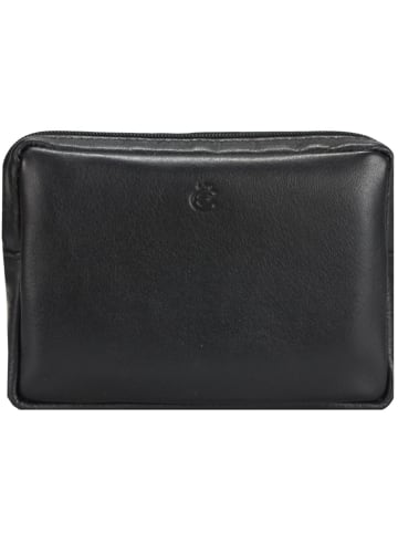 Esquire Eco Gürteltasche Leder 13 cm in black