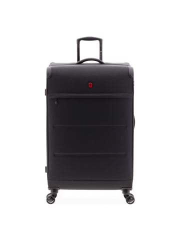 Gladiator 4700 4 Rollen Trolley 76 cm mit Dehnfalte in black