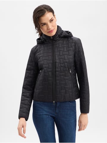 AMBER & JUNE Jacke in schwarz