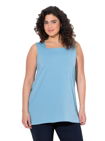 Ulla Popken Longshirt in helles petrol