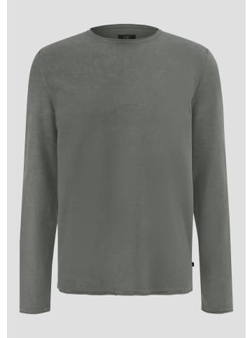 QS Strickpullover in 9711_steingrau