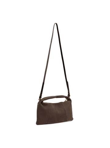Les Visionnaires Sadie Cozy Chain Handtasche Leder 37 cm in dark brown
