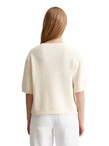 Marc O'Polo DENIM Kurzarm-Pullover regular in Dandelion Dust