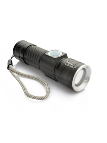 COFI 1453 Akku-LED-Handlampe mit XPE-LED 400 mAh - 3 modi, 120 Lumen, 6500 in Schwarz
