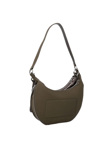 Desigual Delta Lyra Schultertasche 32 cm mit Dehnfalte in grün