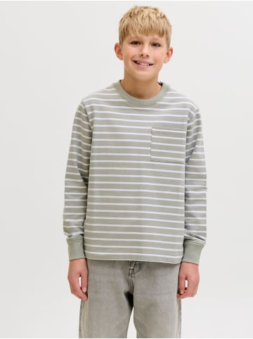 JACK & JONES Junior Sweatshirt in Seagrass