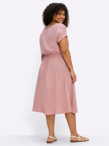 sheego Kleid in hortensie