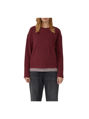 S.OLIVER RED LABEL Sweatshirt in Rot
