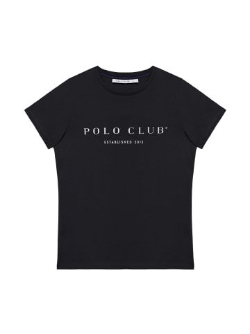 Polo Club T-Shirt in Schwarz