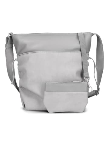 Zwei Jana Umhängetasche 33 cm nubuk ice