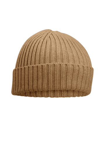 Yuhu Kindermütze aus Bio-Baumwolle Unisex für Jungen und Mädchen in Braun