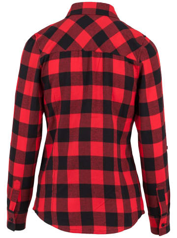 Urban Classics Flanell-Hemden in blk/red