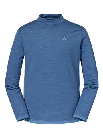 Schöffel Shirt "Merino Turtle Neck M" in mazarine blue