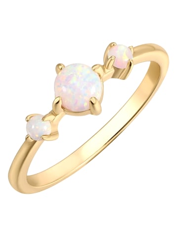Rafaela Donata Ring aus Sterling Silber mit Opal (synth.) in gelbgold