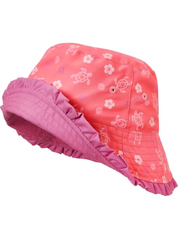 Playshoes UV-Schutz Sonnenhut Hawaii in koralle