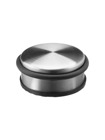 relaxdays 6 x Türstopper in Silber - (H)4,5 x Ø10 cm
