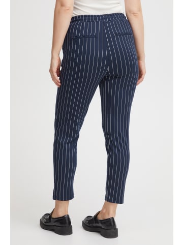 Fransa Casual Hose FRBLENDA Regular fit in Navy Blazer stripe mix
