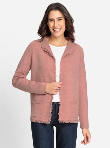 WITT WEIDEN Strickjacke in rosenholz-meliert