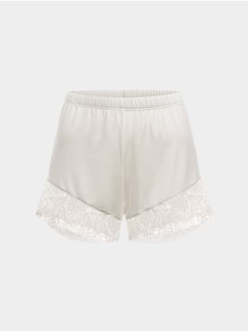 Erlich Textil  Schlafshorts mit Spitze GRETA in ecru