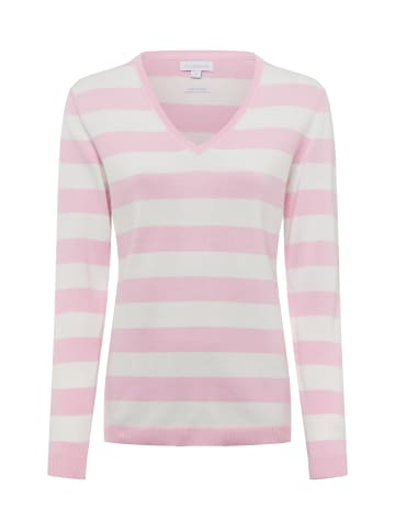 brookshire Strickpullover in weiß rosa - 0003