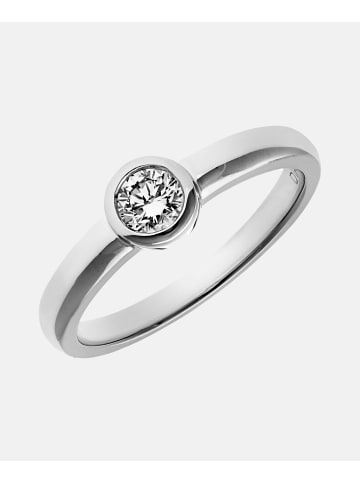 Diamant L'éternel Ring aus 750 Weißgold mit 0.25 Karat Diamant