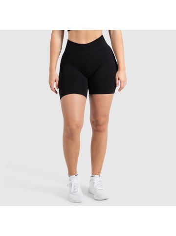 SMILODOX Shorts Cetrina Scrunch in Schwarz
