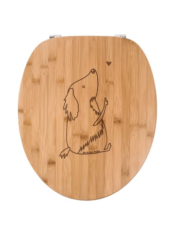 Mr. & Mrs. Panda Klodeckel Hund Liebe ohne Spruch in Transparent