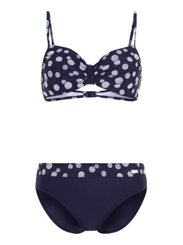 LASCANA LASCANA Bügel-Bikini in marine-weiß