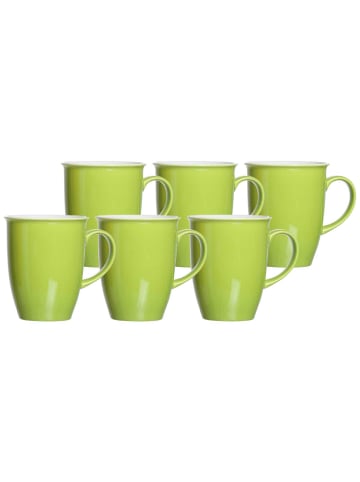 Ritzenhoff & Breker 6er Set Kaffeebecher Doppio in – 320 ml in Grün