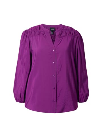 Ulla Popken Bluse in helle pflaume