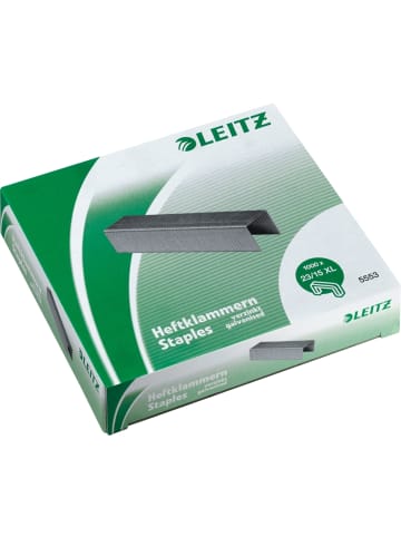 Leitz Heftklammernkassette für Blockhefter Leitz Packung mit 1000 Stück