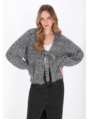 DreiMaster Women Cardigan in grey melange